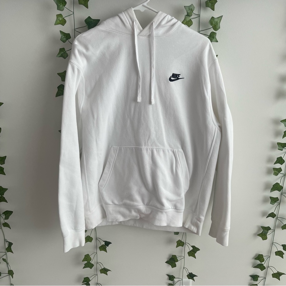 Nike White Men's Hoodie
